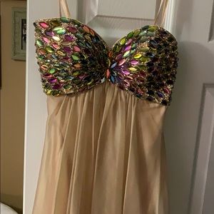 Masquerade themed Prom dress